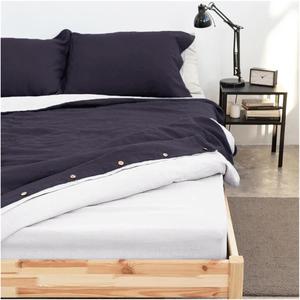 ADovz Комплект постельного белья из 100% льна в скандинавском стиле