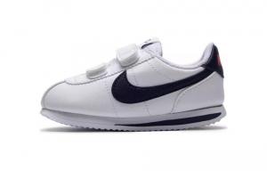 Кроссовки Nike Cortez для малышей TD, Black/White