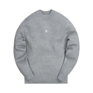 Топ Kith For BMW Knit Mockneck, Heather Grey