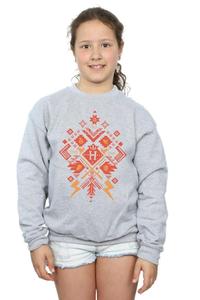 Толстовка с рождественской ярмаркой Isle Harry Potter, серый