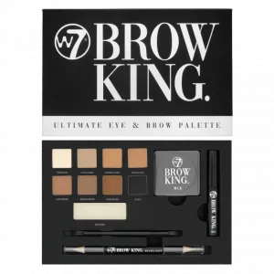 W7 Brow King палетка для макияжа бровей и глаз, 1 упаковка