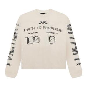 Футболка Hellstar Scoreboard Long-Sleeve Tee, белый