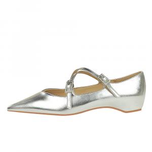 Повседневные однобортные туфли женские QITUMAUL, Black[Hidden Wedge 3Cm]