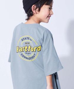 Футболка с коротким рукавом и крупным силуэтным принтом "Дьявольская лаборатория" из 100% хлопка.