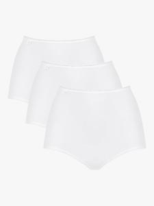 Трусы макси из микрофибры sloggi 24/7, 3 шт., белые