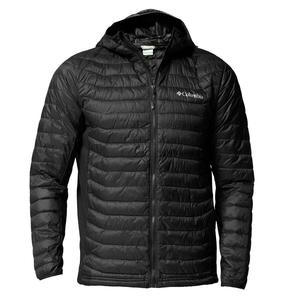 COLUMBIA Мужская теплая, дышащая стеганая куртка — Powder Pass Hybrid Hooded Jacket