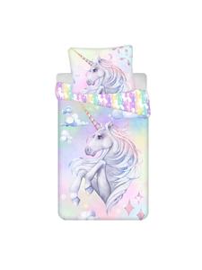 Постельное белье Unicorn Cozy Cotton, 140x200 см и 70x90 см, разноцветное Unicorn, 200 x 140 см