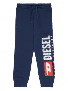 Спортивные брюки Pantli с логотипом Diesel Kids, синий