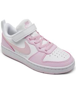 Повседневные кроссовки Little Girls Court Borough Low Recraft Stay-Put от Finish Line Nike