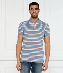 Рубашка поло Slim fit Tommy Jeans, синий