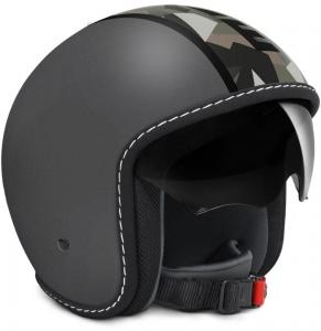 Шлем MOMODESIGN Blade Camouflage Titan Jet, серый/черный/зеленый