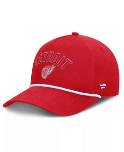 Мужская красная кепка Detroit Red Wings Decades Collection A-Frame Rope Adjustable Hat Fanatics