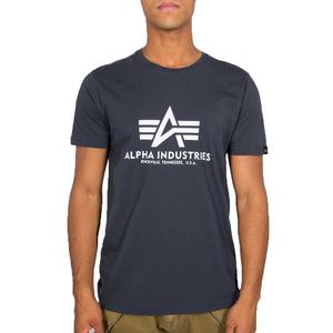 Футболка с коротким рукавом Alpha Industries Basic, синий