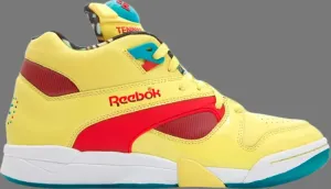 Кроссовки court victory pump 'nyc' Reebok, желтый