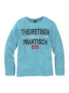 Рубашка с длинным рукавом Kidsworld, бирюзовый