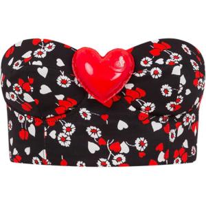 MOSCHINO Безрукавный топ женский черный