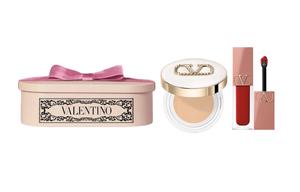 Бальзам для губ с воздушной подушкой наборы для макияжа легко растушевывается натуральный Valentino