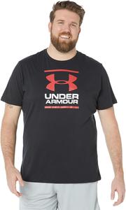 Футболка Under Armour Global Foundation Short-Sleeve T-Shirt, цвет Black/White/Red