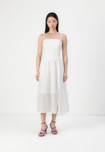 Повседневное платье DROP WAIST MAXI Hollister Co., белый