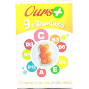Витаминный комплекс «Медведь» для детей Nat & Form