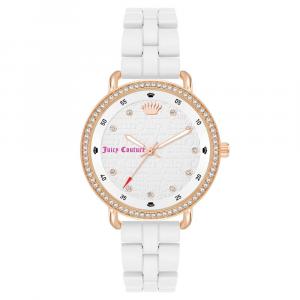 Часы из белого металла Juicy Couture