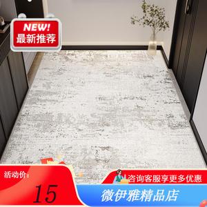 Y U-LIVE Ковер 160х230 см из велюра и хлопка для входной двери, водостойкий, нескользящий, устойчивый к загрязнениям