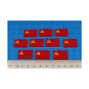 Премиальные печатные жетоны с флагами Второй мировой войны — Советский Союз, Token Sets - WWII Factions & Flags