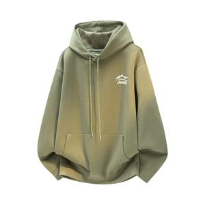 Толстовка Unisex Hooded Moderate Regular Jeep, army зеленый