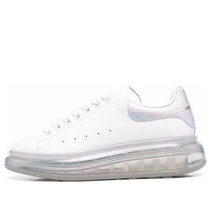 Кроссовки leather larry oversized sneakers 'white iridescent' Alexander Mcqueen, белый