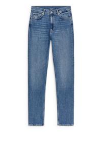 Azalea высокие узкие джинсы стрейч Arket, синий