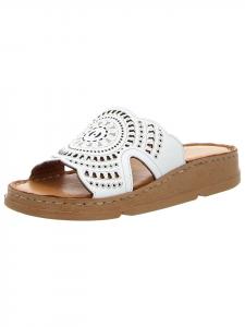 Gemini Мюли Klassische Pantolette in weiß