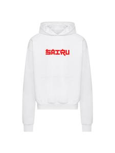 Ультратяжелая толстовка Koi Fish Japan Streetstyle белого цвета F4NT4STIC