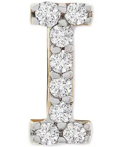 Серьга-Гвоздик с бриллиантом (1/20 карата) из 14-каратного золота, созданная для Macy's Wrapped, i