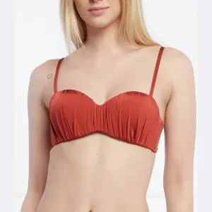 Верх бикини Banana Moon, коричневый