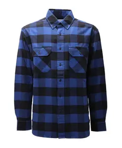 Рубашка из плотного хлопка в стиле «Аляскинский буйвол» Woolrich, синий
