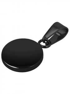 Adeliás Универсальный кулон - кулон из нержавеющей стали черного цвета