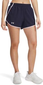 Женские шорты Under Armour Fly by, Midnight Navy/Prime Pink/Reflective