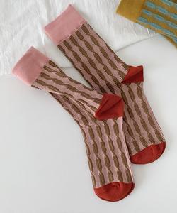 Ретро-носки в корейском стиле Aimoha - Select -, цвет Pink