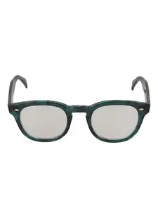 Круглые очки с древесно-мраморным эффектом Kador, черный