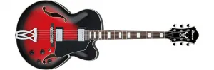 Электрогитара Ibanez AF75TRS Hollowbody - Прозрачный красный