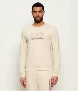Толстовка regular fit Ea7, бежевый