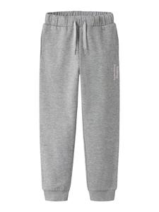 Name it Спортивные брюки NKFOFINA NREG SWE PANT BRU серого меланжевого цвета