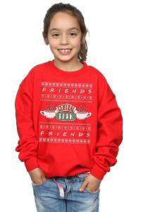 Толстовка Fair Isle Central Perk Friends, красный