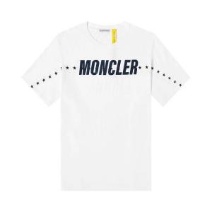 Футболка Moncler Genius x Frgmnt Hiroshi Fujiwara Star Print Tee 'White', белый
