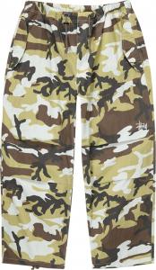 Брюки Stussy Nyco Printed Over Trousers 'Brown Camo', коричневый