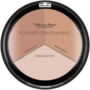 Pierre René Powder Contouring палетка пудровых теней для контуринга, 23 г