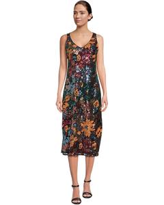 Женское платье Johnny Was Rosali Sequin, Black