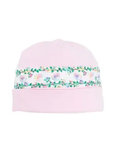 Шапка бини с принтом Eyelike Chiara Ferragni Kids, розовый
