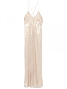 Платье миди с эффектом металлик Zadig&Voltaire, золотой