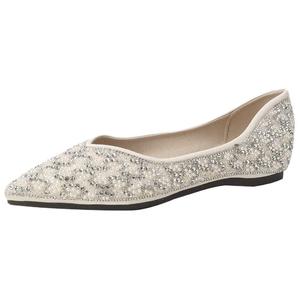 Повседневные однобортные туфли женские цвета экрю City camel, Ecru